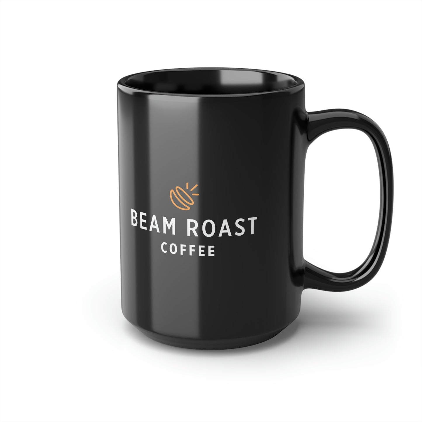 Black Logo Mug, 15oz