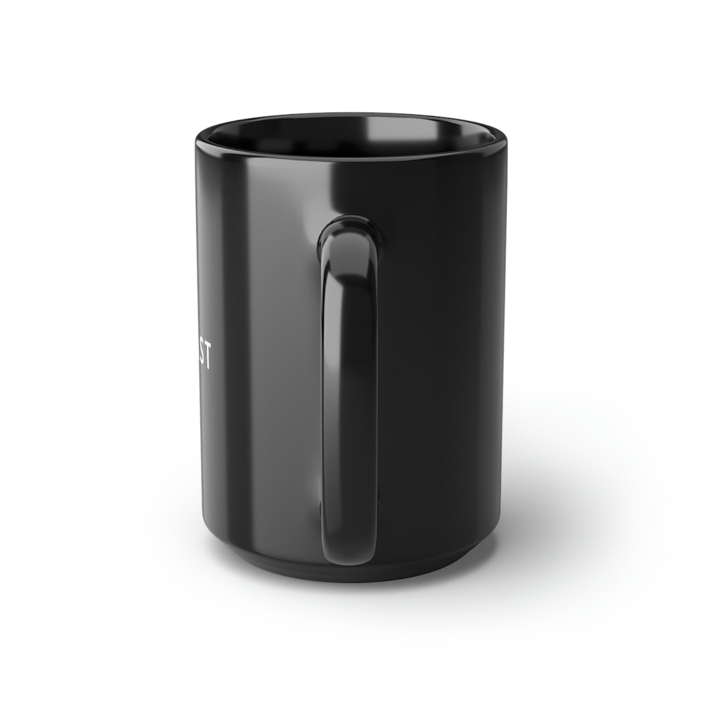 Black Logo Mug, 15oz