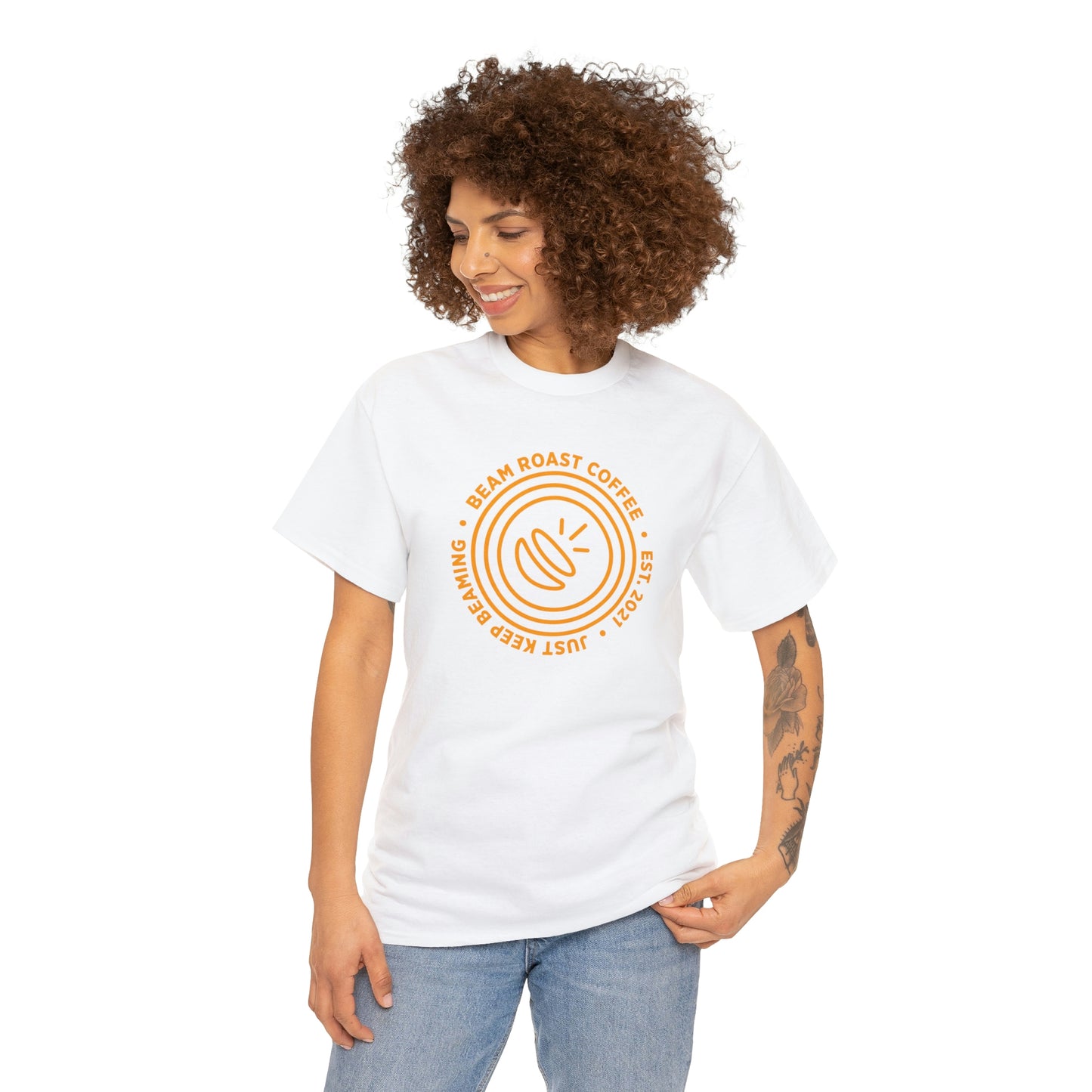Unisex Heavy Cotton Retro Graphic Tee