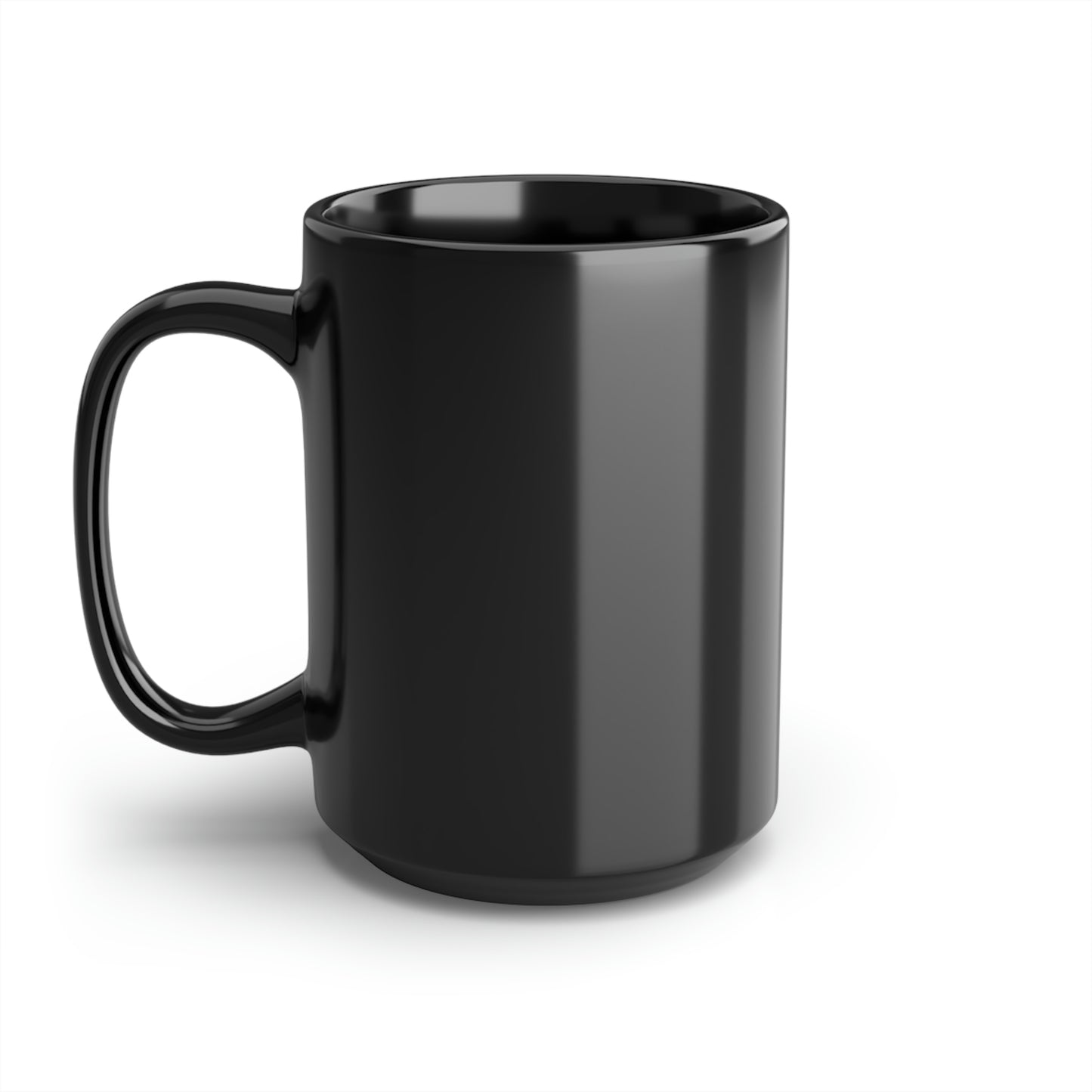 Black Logo Mug, 15oz